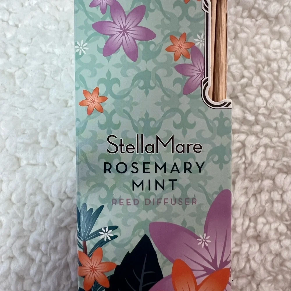 StellaMare by Pacifica Rosemary Mint Reed Diffuser Set of 2